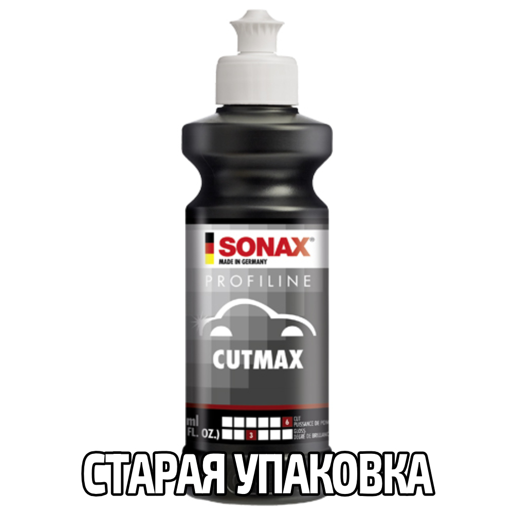 SONAX PROFILINE CutMax 06-04 абразивная паста для полировки кузова 250 мл