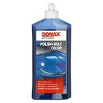 SONAX Polish +Wax Color синий полироль тефлон с воском 500 мл