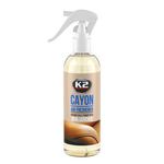 K2 CAYON LEATHER нейтрализатор запаха ароматизатор запах кожи 250 мл
