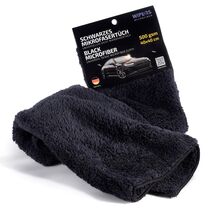WIPERS Schwarzes MikrofaserTüch черная универсальная салфетка из микрофибры (Германия) 40х40 см 500 gsm