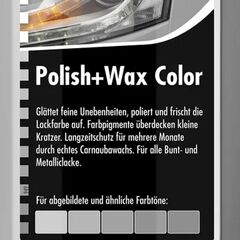 SONAX Polish +Wax Color серый (серебристый) полироль тефлон с воском 250 мл, изображение 2
