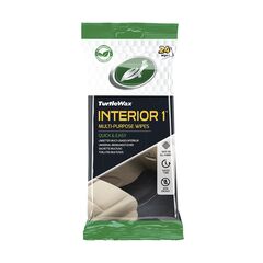 Turtle Wax INTERIOR 1 WIPES салфетки для очистки салона (упаковка 24 шт)