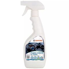 Sapfire Plastic Cleaner & Polish (002821) очищувач-поліроль пластика, лимон 500 мл