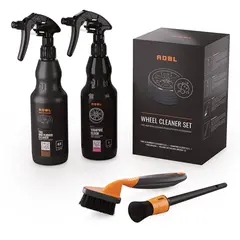 ADBL WHEEL CLEANER SET набор для ухода за колесами 2 х 500 мл с щеткой и кисточкой