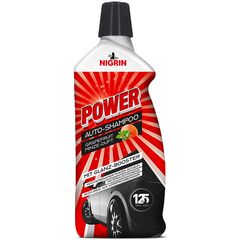 NIGRIN POWER Auto-Shampoo mit Glanz-Booster автошампунь концентрат з кондиціонером (Німеччина) 1 л
