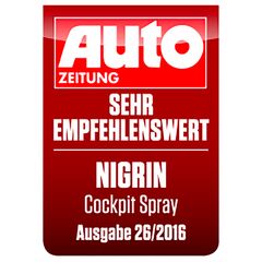 NIGRIN Cockpit-Spray Vanille очиститель протектант для пластика Ваниль (Германия) 400 мл, изображение 4