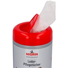 NIGRIN Performance Leder-Pflegetücher mit Bienenwachs салфетки для кожи авто (очистка и защита) (Германия) 36 шт, изображение 2
