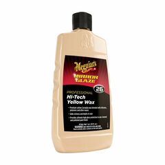 Meguiars Professional Hi Tech Yellow Wax глейз для зеркального блеска (желтый воск) 473 мл, Объем: 473 мл