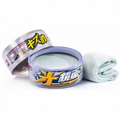 SOFT99 Scratch Clear Wax Mirror Finish Silver воск антицарапин для светлых автомобилей 200 г