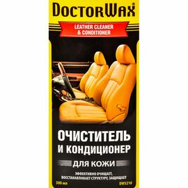 Очиститель кондиционер кожи авто Doctor Wax 300 мл DW5210