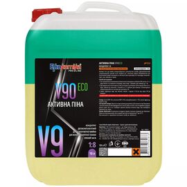 Активная двухкомпонентная пена для крупногабаритной техники EKOKEMIKA PRO-LINE V90 ECO (10 л, 1:8)