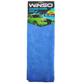 WINSO Mictofiber Cleaning Cloth мікрофібра малої щільності синя 40х40 см