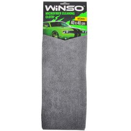 WINSO Mictofiber Cleaning Cloth мікрофібра малої щільності сіра 40х40 см