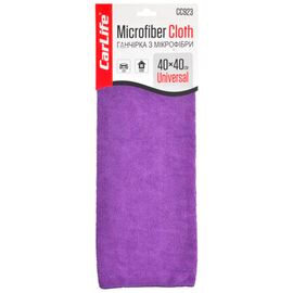 CarLife Mictofiber Cloth Universal микрофибра малой плотности фиолетовая 40х40 cм
