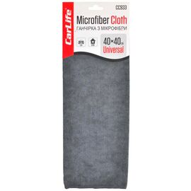 CarLife Mictofiber Cloth Universal микрофибра малой плотности серая 40х40 cм