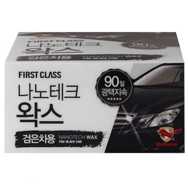Bullsone Black Nano Tech Wax синтетический твердый воск для черных авто  (Корея) 300 г, изображение 2