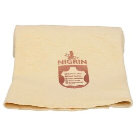 NIGRIN Autoleder L нежная салфетка из натуральной кожи для сушки авто без разводов (Германия) 1394 см2, изображение 3