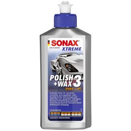 SONAX XTREME Polish + Wax 3 Hybrid NPT очищающий полироль с воском 250 мл, Объем: 250 мл