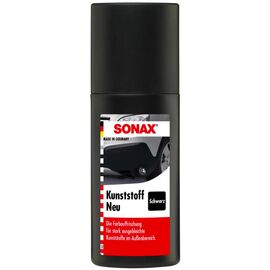 SONAX Knuststoff Neu (Plastic New Black) чорнильник пластику з аплікатором 100 мл