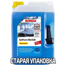 SONAX Anti Frost +KlarSicht зимний концентрат омывателя 5 л -60°C, изображение 8