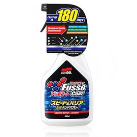 SOFT99 Fusso Coat Speed & Barrier Hand Spray спрей для надання блиску та гідрофобних властивостей 400 мл