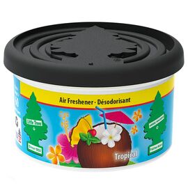 Little Trees Fiber Can Tropical Air Freshener ароматизатор консерва в подстаканник (под сиденье) с запахом тропики