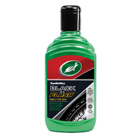 Turtle Wax Black in a Flash полироль для пластика, винила, резины Черная молния 300 мл