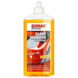 SONAX Glanz Shampoo Konzentrat автошампунь консервант с блеском 500 мл, Запах: Без запаха, Объем: 500 мл