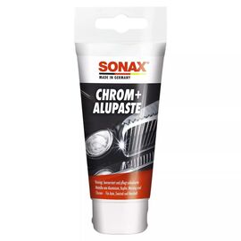SONAX Chrome+ AluPaste полироль для хрома, алюминия, латуни 75 мл