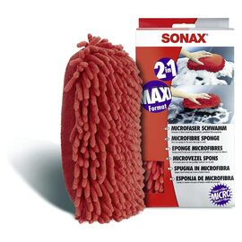 SONAX Microfiber Sponge губка для ручного миття з мікрофібри