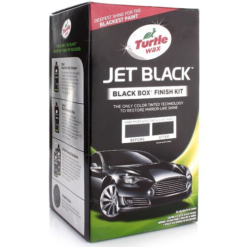 Набор для черного автомобиля Turtle Wax Black Box Finish Kit 52731​