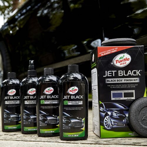 Набор для черного автомобиля Turtle Wax Black Box Finish Kit 52731​
