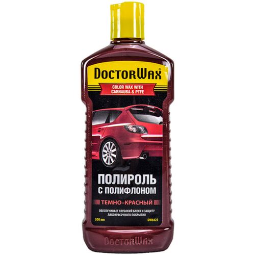 Красный полироль Doctor Wax DW8425
