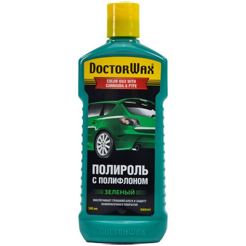 Зеленый полироль Doctor Wax DW8449