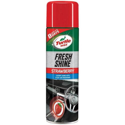 Полироль для пластика Turtle Wax Fresh Shine Strawberry клубника