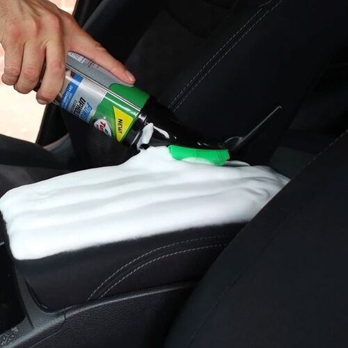 Turtle Wax Power Out Upholstery Cleaner Odor-X пенная химчистка обивки со щеткой  400 мл, изображение 7