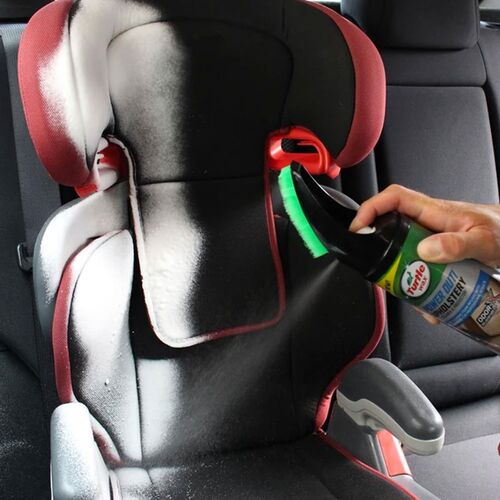 Turtle Wax Power Out Upholstery Cleaner Odor-X пенная химчистка обивки со щеткой  400 мл, изображение 9