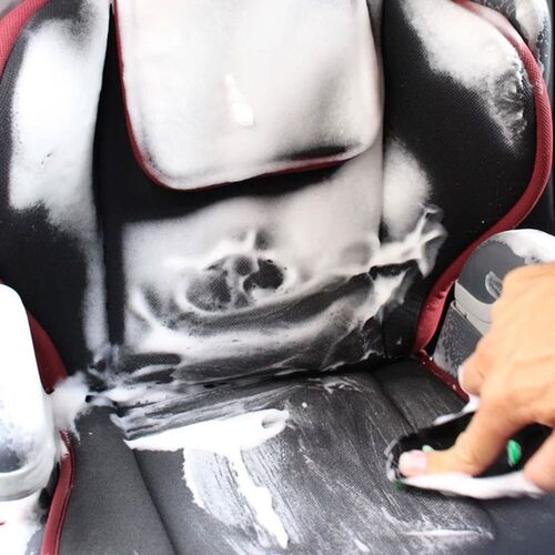 Turtle Wax Power Out Upholstery Cleaner Odor-X пенная химчистка обивки со щеткой  400 мл, изображение 11