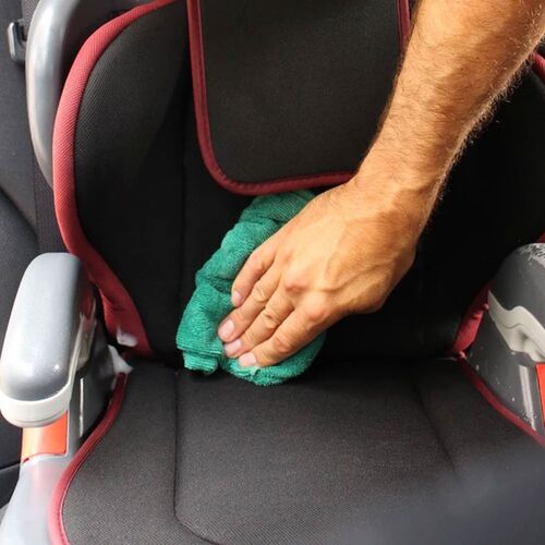 Turtle Wax Power Out Upholstery Cleaner Odor-X пенная химчистка обивки со щеткой  400 мл, изображение 12