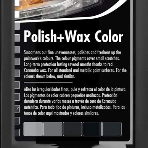 SONAX Polish +Wax Color черный полироль тефлон с воском 250 мл, Цвет: Черный, Количество: 250 мл, изображение 3