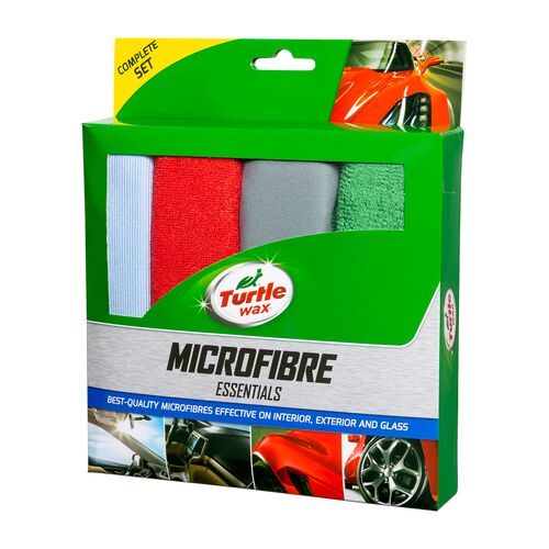 Turtle Wax набор микрофибровых салфеток для кузова и интерьера 300х400 (4 шт.)