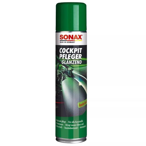 SONAX Cockpitpfleger - apple-fresh очиститель-полироль пластика глянцевый (яблоко) 400 мл