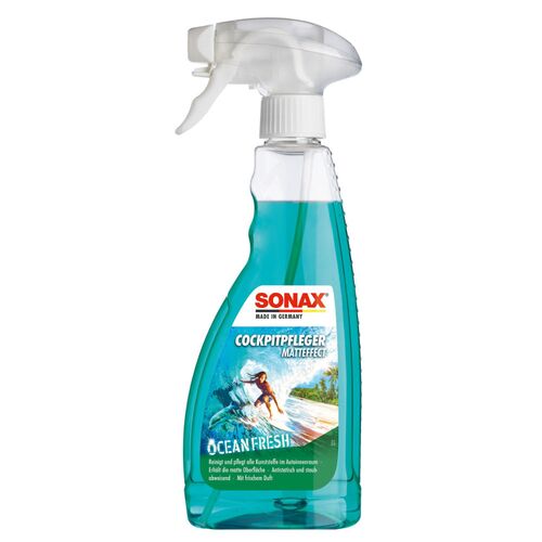 SONAX Cockpitpfleger Ocean-Fresh матовий поліроль для пластику (океанська свіжість) 500 мл