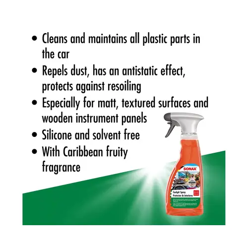 SONAX Cockpitpfleger Havana Love матовый полироль для пластика 500 мл, изображение 7