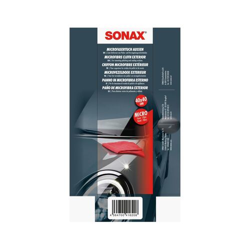 SONAX Microfaser Tücher Außen салфетка для кузова 40x40 см, изображение 7