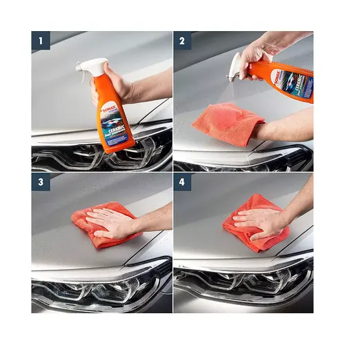 SONAX Microfaser Tücher Außen салфетка для кузова 40x40 см, изображение 2
