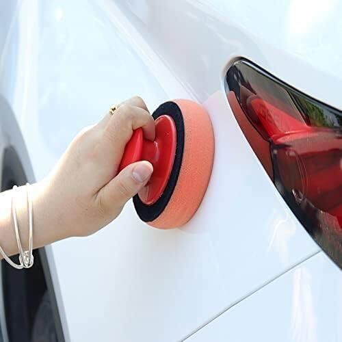 Комплект аппликаторов с держателем для нанесения и полировки 5 шт, изображение 4