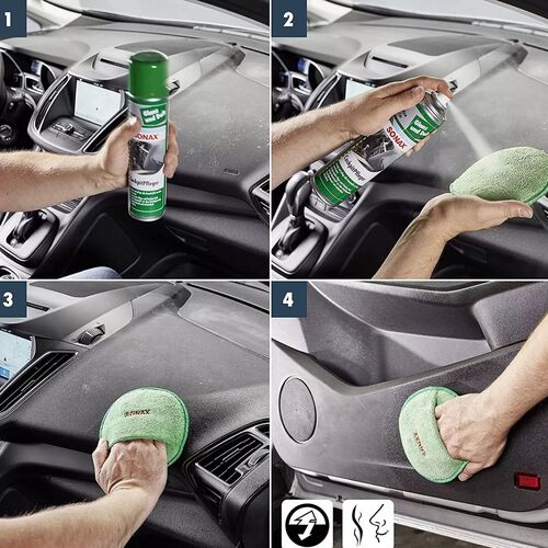 SONAX Глянцевый очиститель пластика Cockpit-Pfleger (400 мл), изображение 6