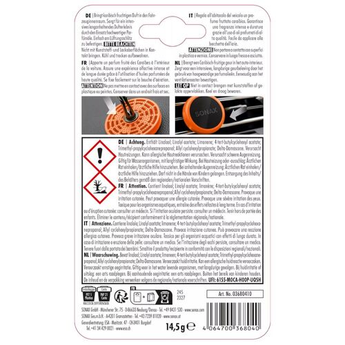 SONAX Air Freshener Havana Love, изображение 2