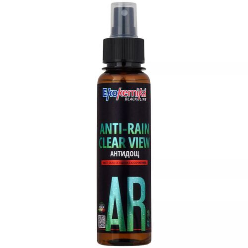 Антидождь для стекла 150 мл Ekokemika Black Line ANTI-RAIN Clear View (401202)